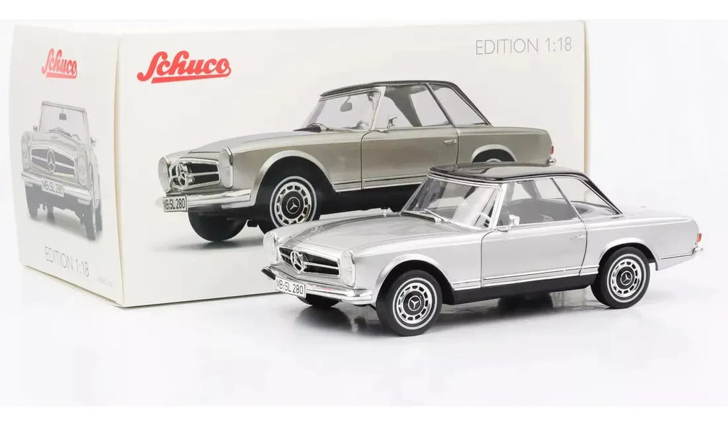 Mercedes Benz 280 Sl W113 Pagoda 1968 Schuco E Limitada 1/18 Blanco