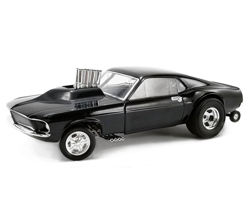 Ford Mustang Gasser – Black 1:18 Scale 1969