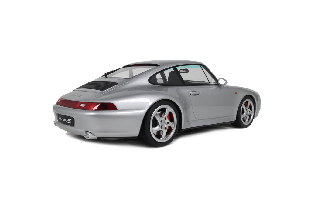 GT Spirit 1:8 Porsche 911 (993) Carrera 4S Silver 1995 (GTS801901) Limited Edition Resin Model