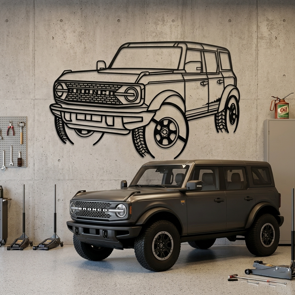 Ford Bronco - Front Angled View