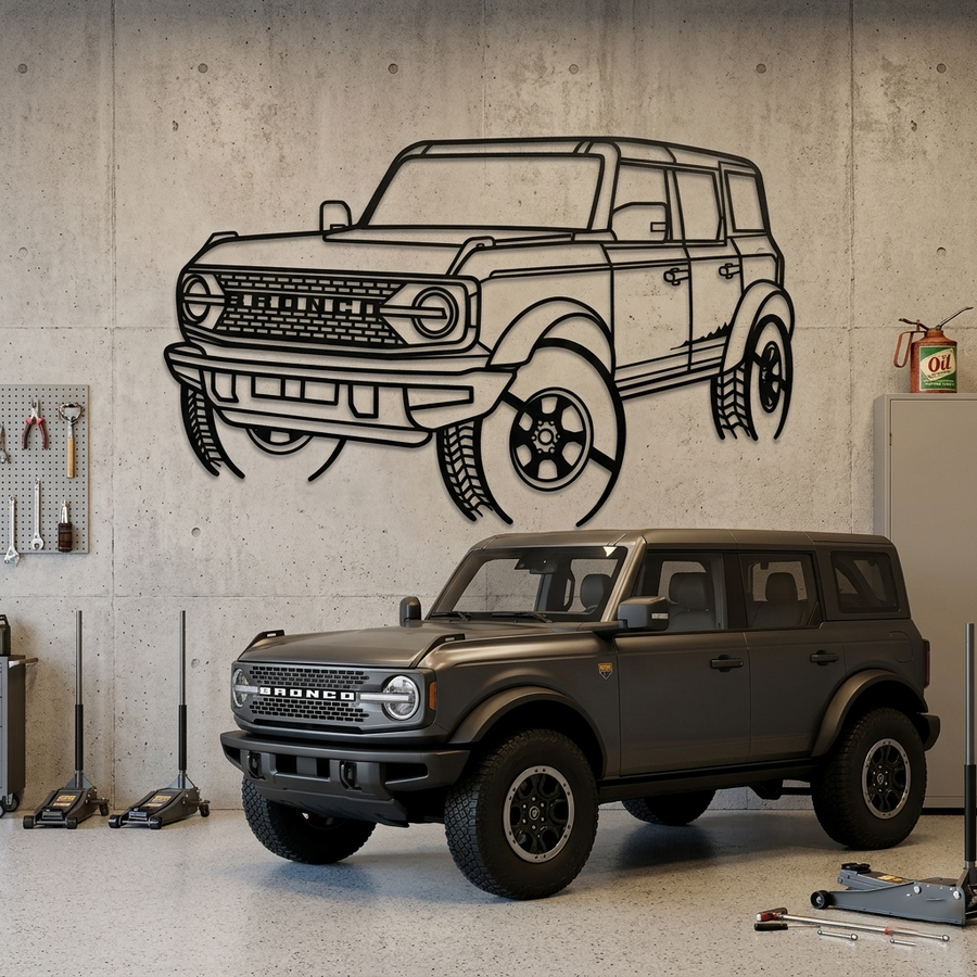 Ford Bronco - Front Angled View