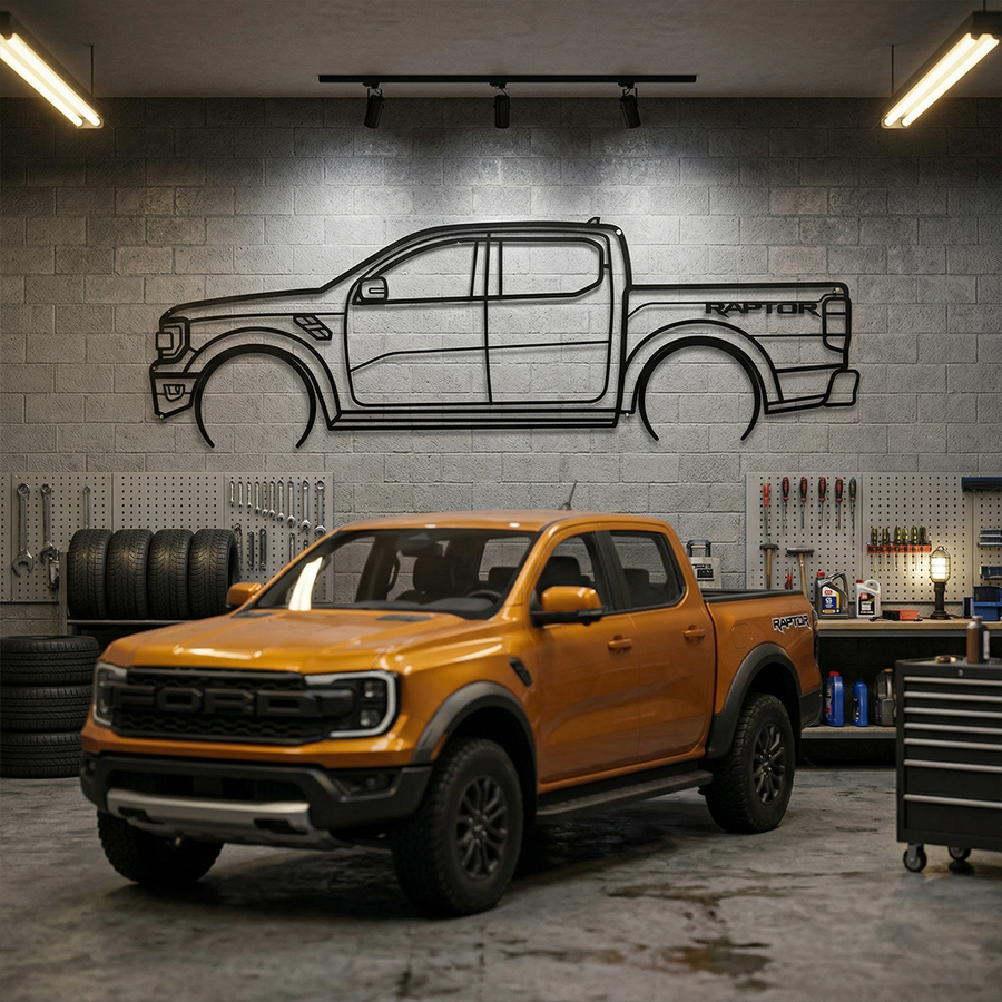Ford Ranger Raptor - Side View
