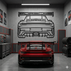 Porsche 992.1 GT3RS - Rear View