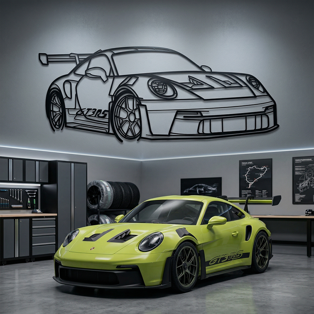 Porsche 992.1 GT3RS - Front Angled View