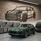Porsche Cayenne - Front Angled View