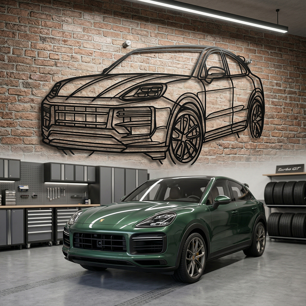 Porsche Cayenne - Front Angled View