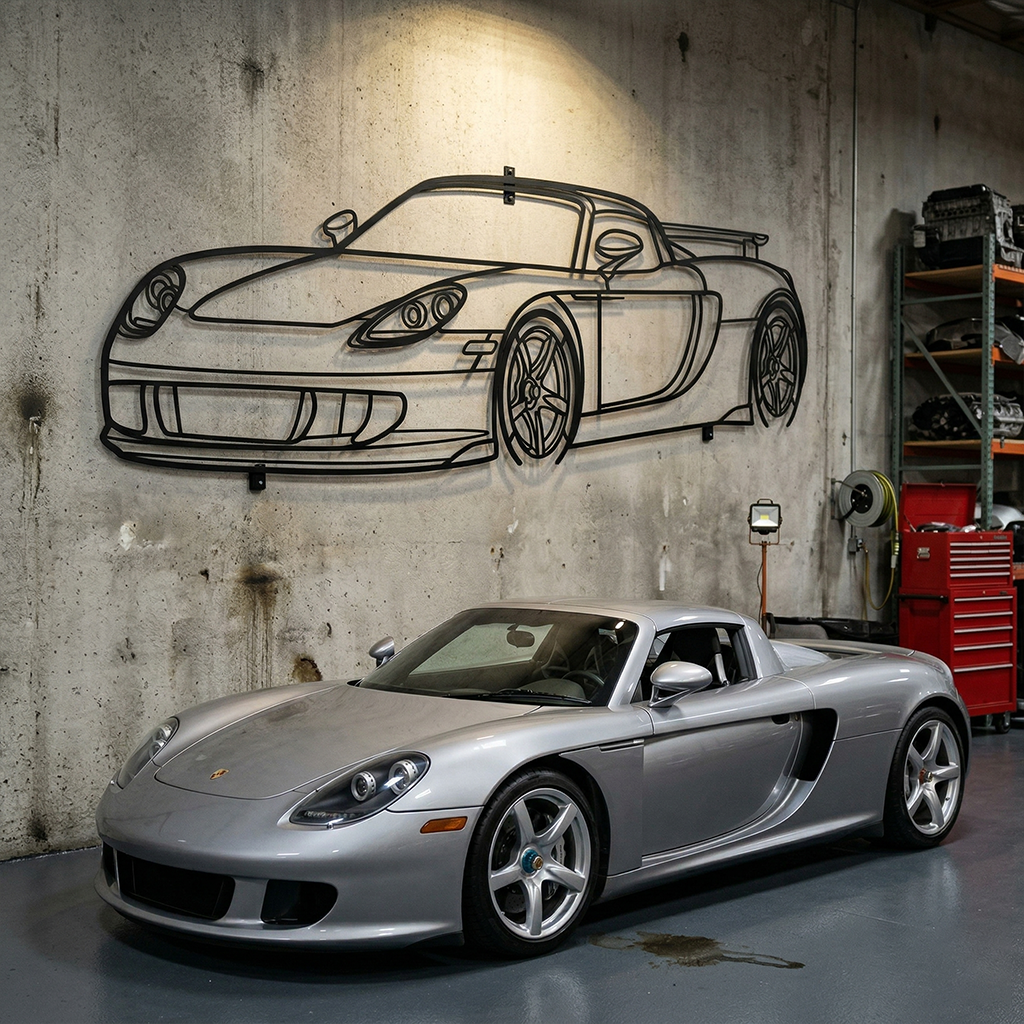 Porsche Carrera GT - Front Angled View