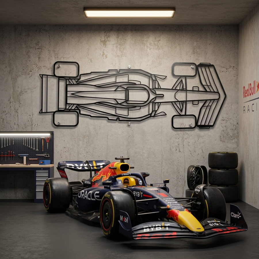 F1 RB19 - Top View
