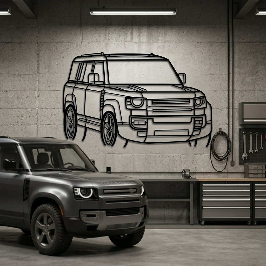 Land Rover Defender - Front Angled View