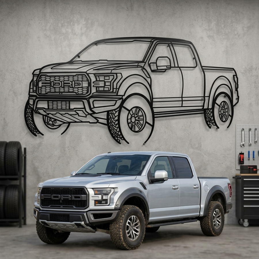 Ford F150 Raptor Gen 2 - Front Angle View
