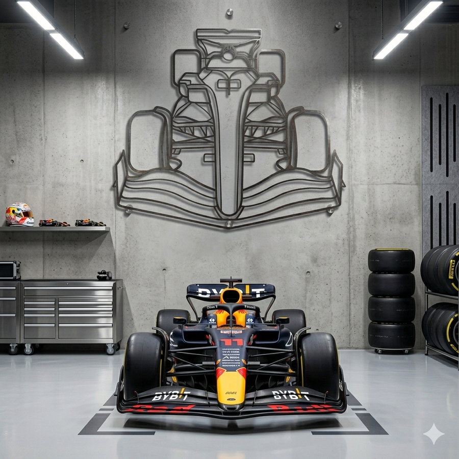 F1 RB19 - Front Angled View
