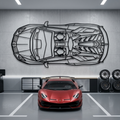 Lamborghini SVJ - Top View