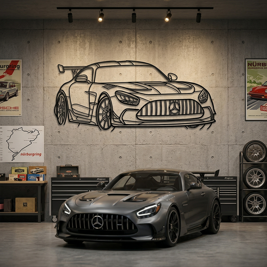 Mercedes AMG GT - Front Angled View