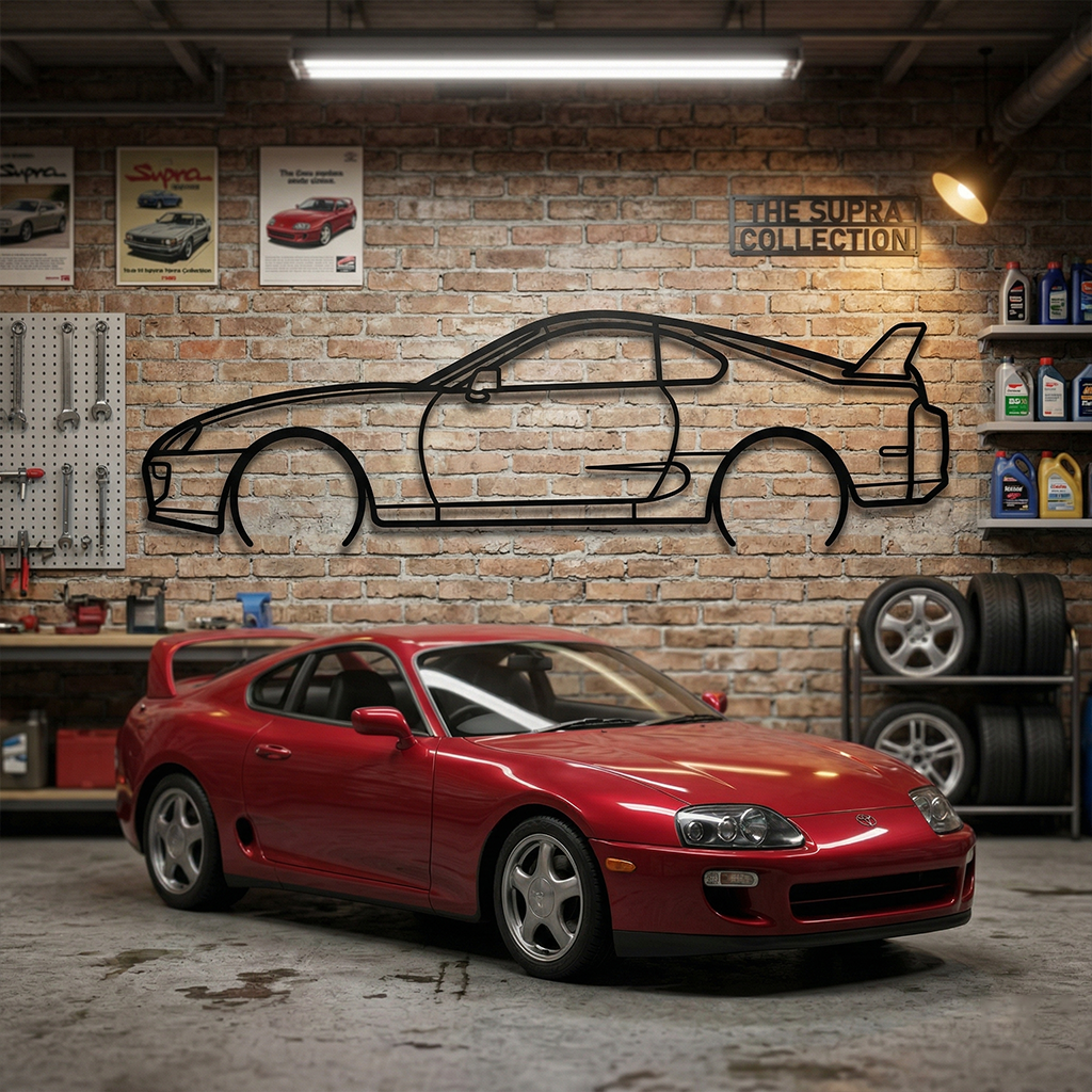 Toyota Supra MK4 - Side View