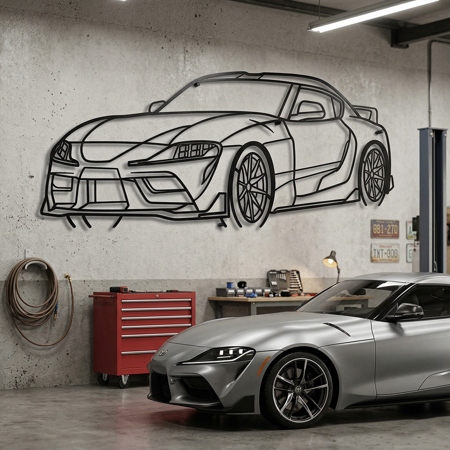 Toyota Supra MK5 - Front Angled View