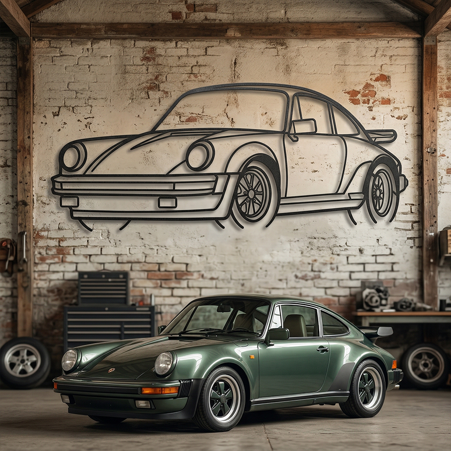 Porsche 930 - Front Angled View