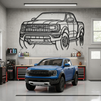 Ford Ranger Raptor - Front Angled View