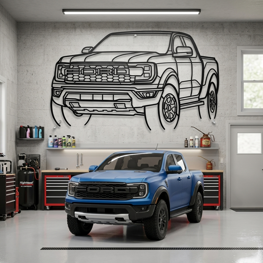 Ford Ranger Raptor - Front Angled View