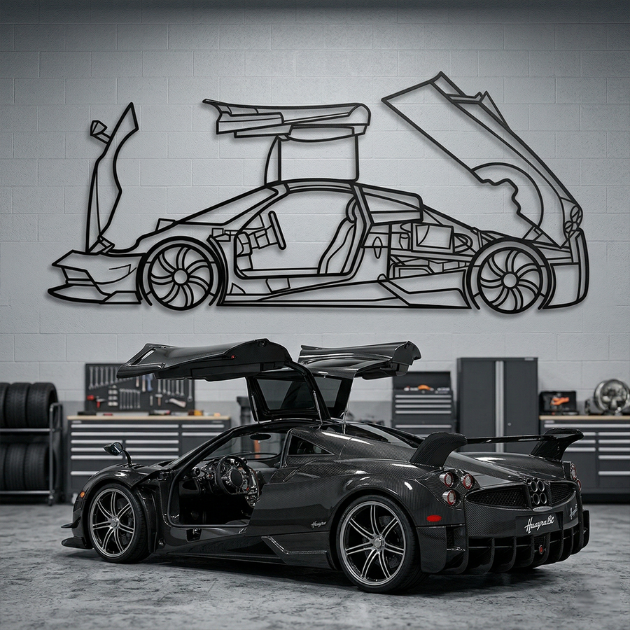 Pagani Huayra BC - Side View