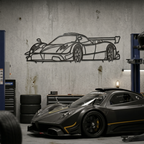 Pagani Zonda R - Front Angled View