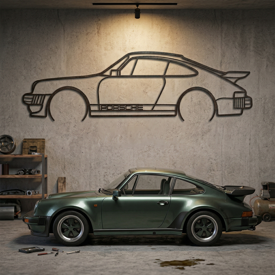 Porsche 930 - Side View