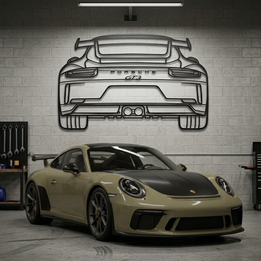 Porsche 991.2 GT3 - Rear View