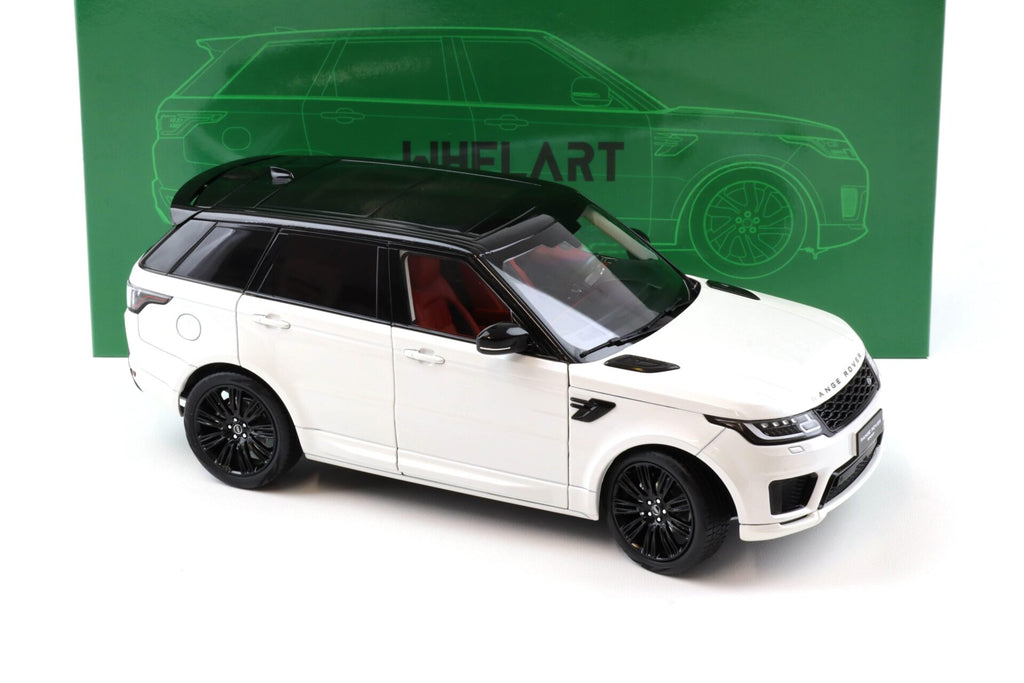Land Rover Range Rover Sport Diecast Car-White Whelart 1:18