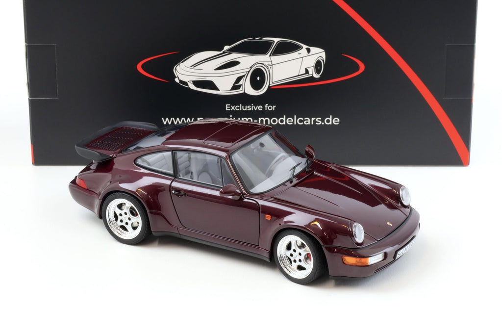 1:18 Norev Porsche 911 964 Turbo 3.6 Coupe 1993 Amethyst metallic – Limited 999 pcs.