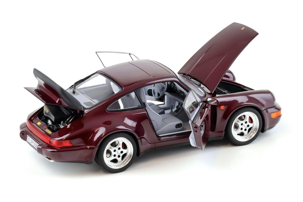 1:18 Norev Porsche 911 964 Turbo 3.6 Coupe 1993 Amethyst metallic – Limited 999 pcs.