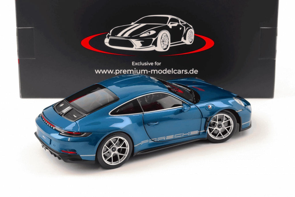 1:18 Norev Porsche 911 992 S/T Sonderwunsch PTS+ Amazonas green – Limited 500 pcs.