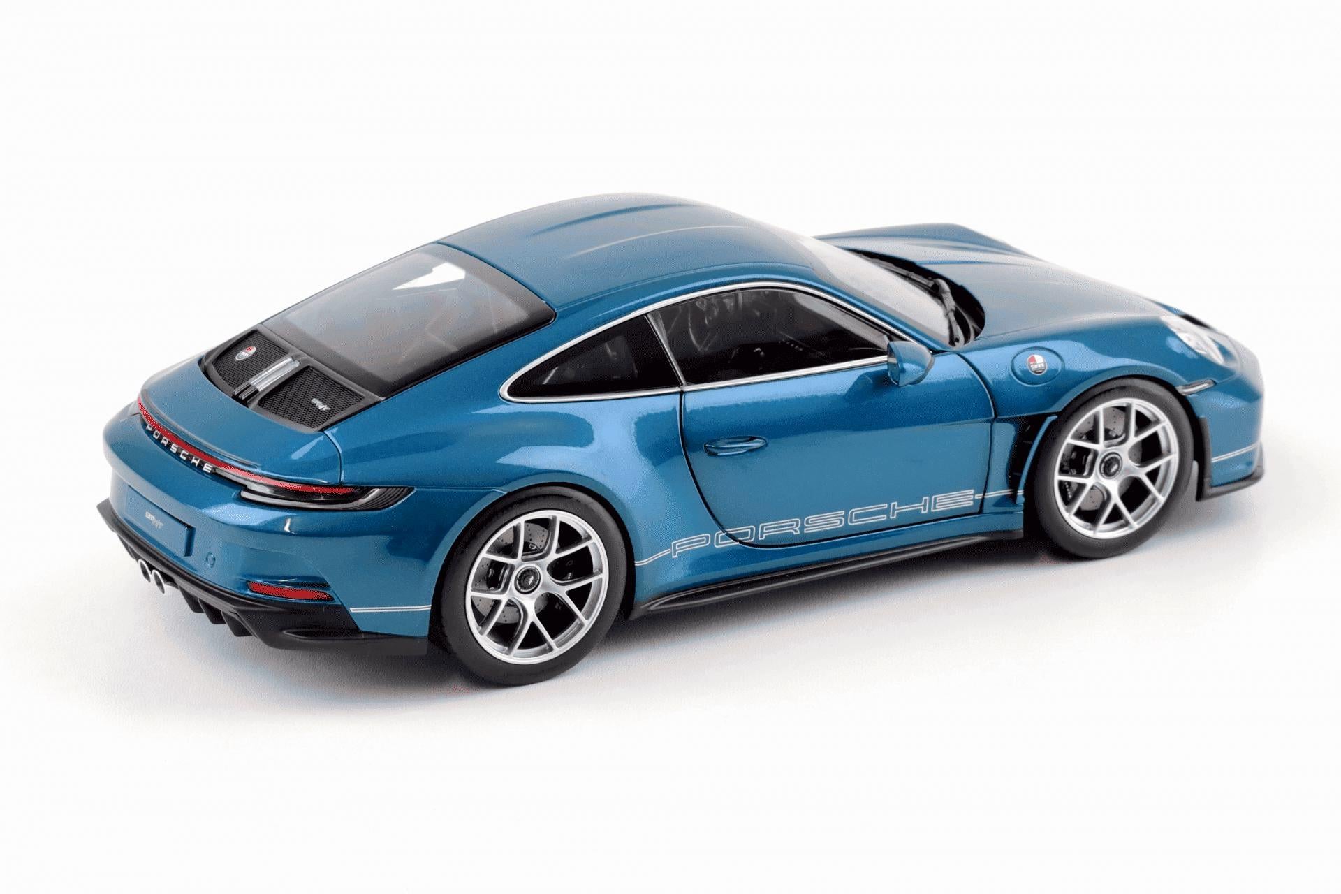 1:18 Norev Porsche 911 992 S/T Sonderwunsch PTS+ Amazonas green – Limited 500 pcs.