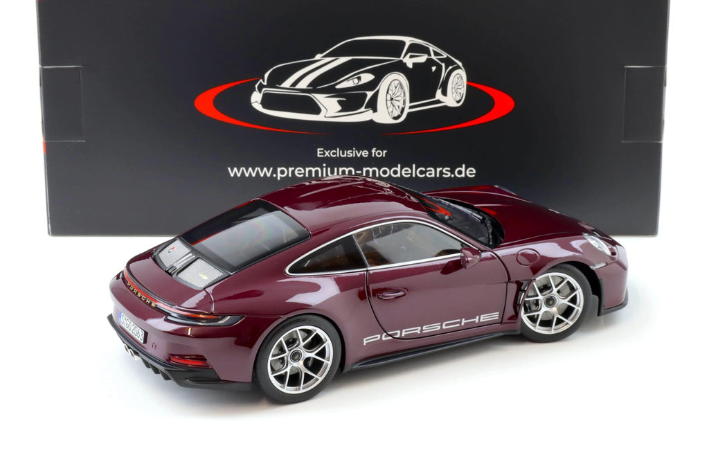 1:18 Norev Porsche 911 992 S/T Heritage Package Amethyst metallic – Limited 500 pcs.