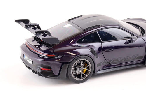 1:18 Norev Porsche 911 (992) GT3 RS Weissach Package 2022 PTS viola metallic – Limited 504 pcs.