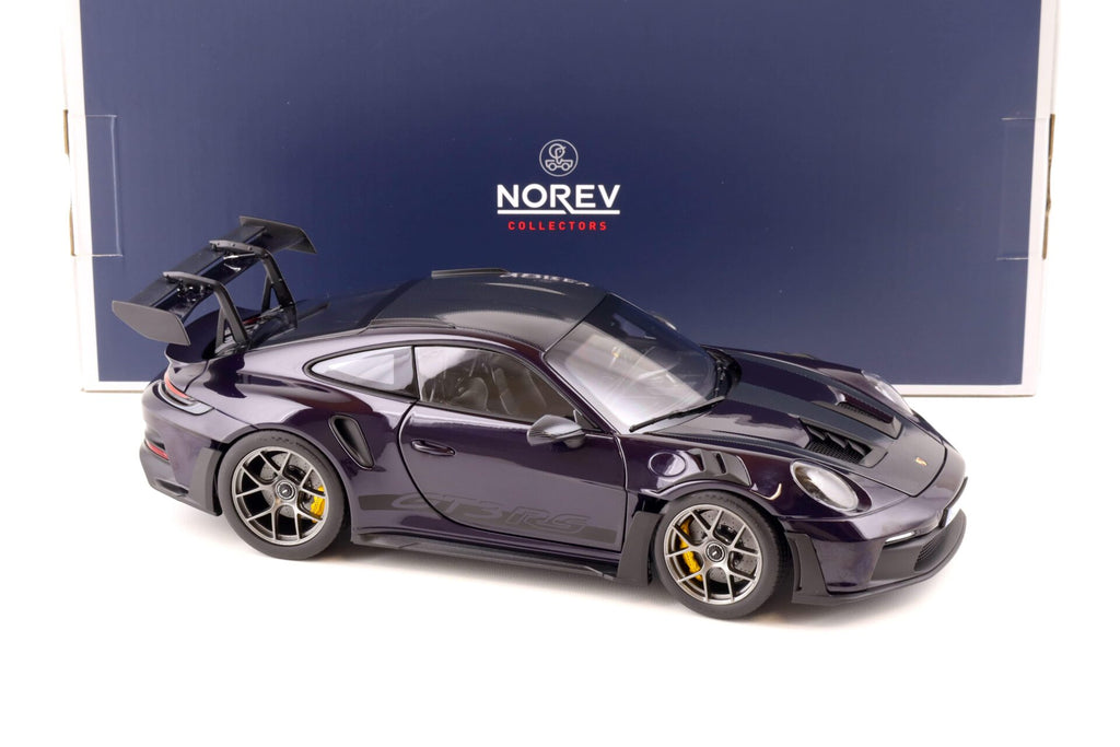 1:18 Norev Porsche 911 (992) GT3 RS Weissach Package 2022 PTS viola metallic – Limited 504 pcs.