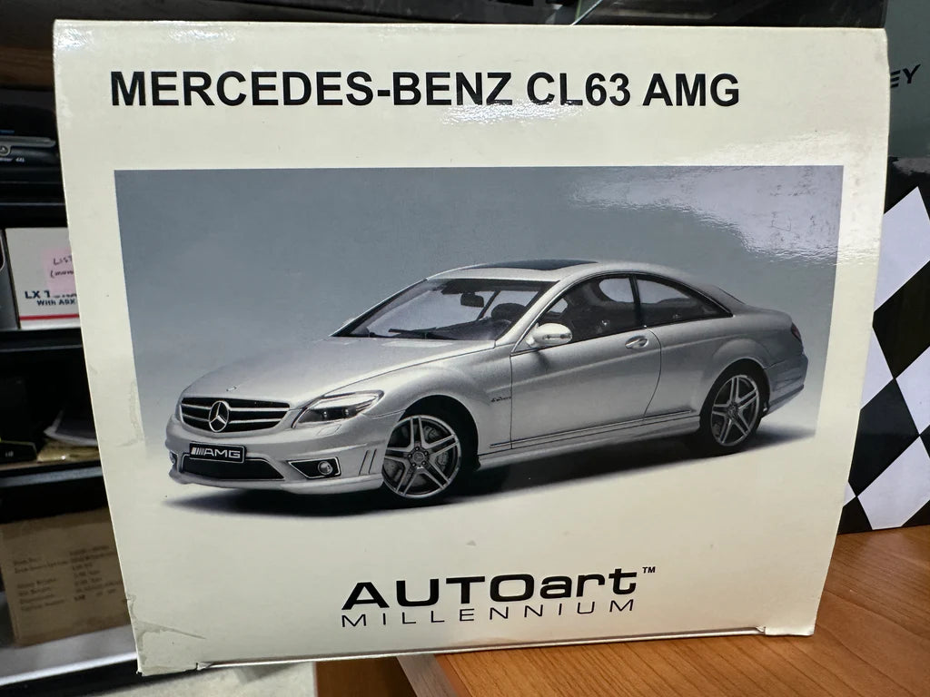 Mercedes-Benz CL63 AMG -- Silver -- AUTOart 1:18