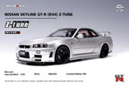 Nissan Skyline GT-R GTR (R34) Z-Tune (Silver) 1/18