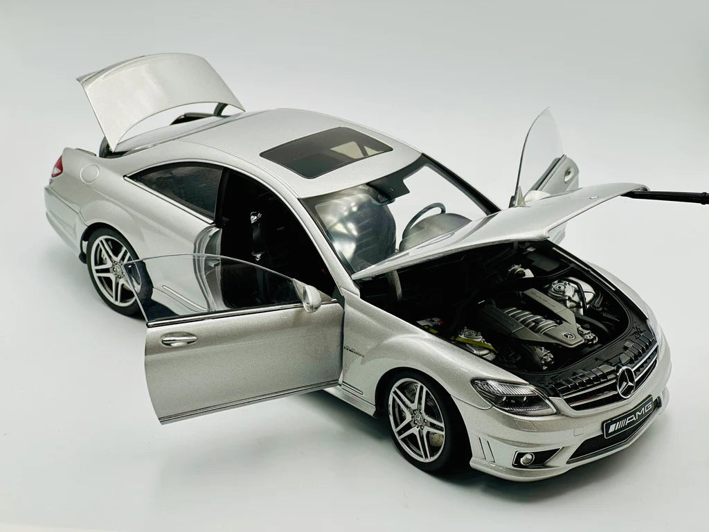 Mercedes-Benz CL63 AMG -- Silver -- AUTOart 1:18