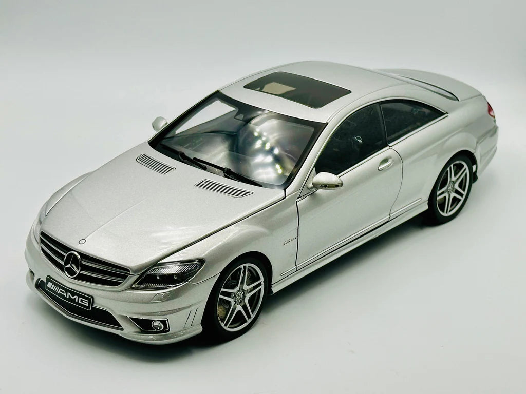 Mercedes-Benz CL63 AMG -- Silver -- AUTOart 1:18