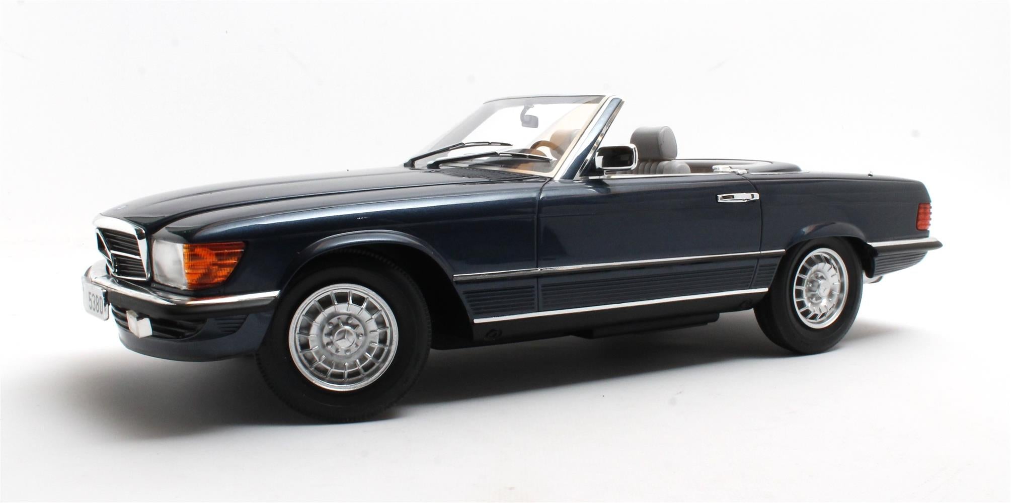 Mercedes-Benz 380SL R107 Lapis blue metallic 1:12 1979 - 1985