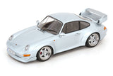 Porsche 911 (993) GT2 with Speedline Rims 1996 silver – Diecast Model KK Scale – 1:18