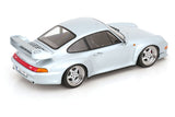 Porsche 911 (993) GT2 with Speedline Rims 1996 silver – Diecast Model KK Scale – 1:18