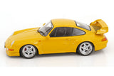 Porsche 911 (993) GT2 with Speedline Rims 1996 YELLOW– Diecast Model KK Scale – 1:18