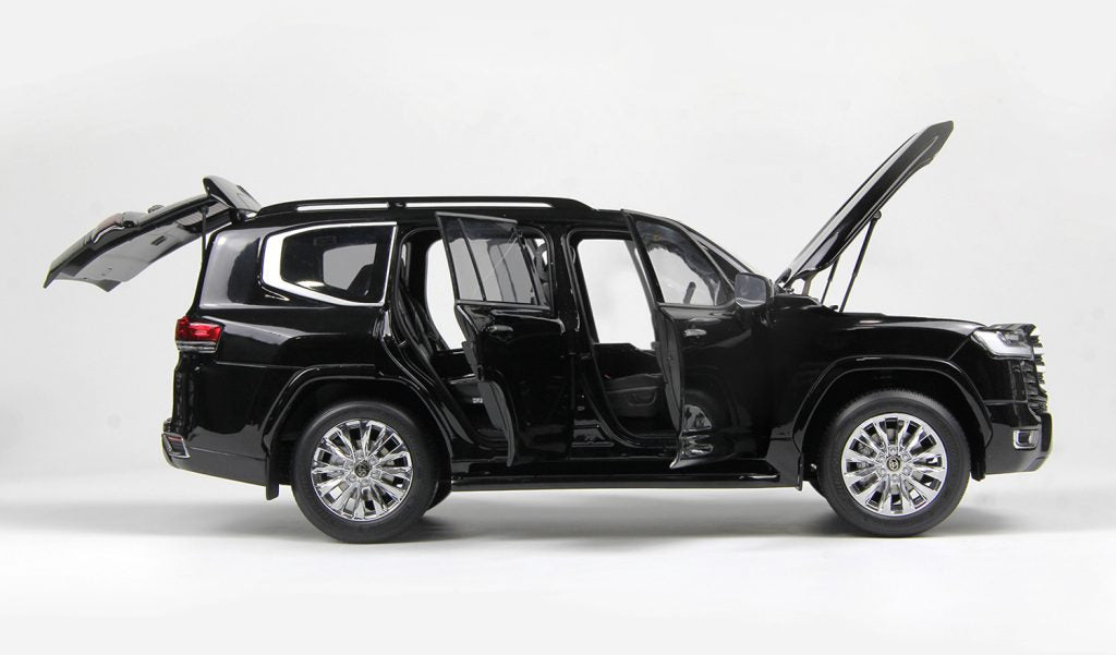 TOYOTA LAND CRUISER 300-ZX BLACK 1/18