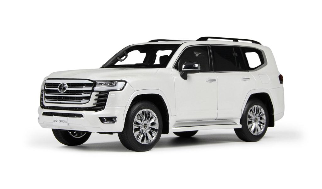 TOYOTA LAND CRUISER 300-ZX WHITE 1/18