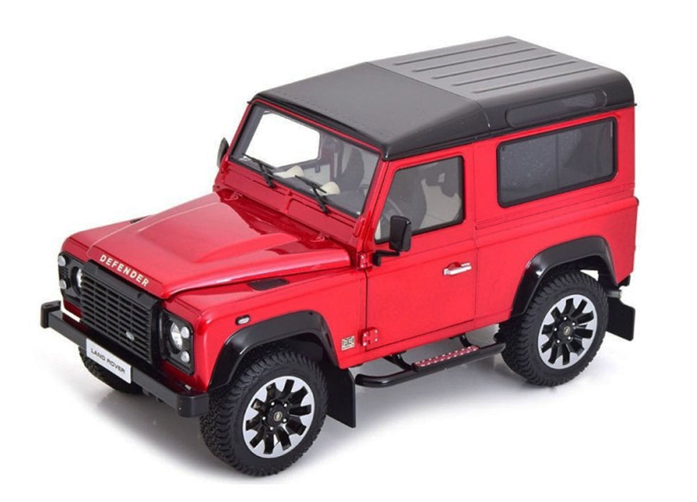 LAND ROVER DEFENDER 90 WORKS V8 70TH EDITION RED 1/118