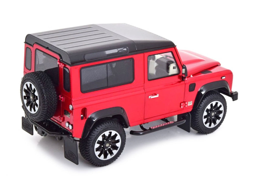 LAND ROVER DEFENDER 90 WORKS V8 70TH EDITION RED 1/118