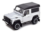 LAND ROVER DEFENDER 90 WORKS V8 70TH EDITION SILVER 1/18