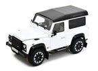 LAND ROVER DEFENDER 90 WORKS V8 70TH EDITION WHITE  1/18