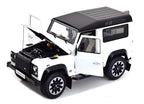 LAND ROVER DEFENDER 90 WORKS V8 70TH EDITION WHITE  1/18