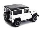 LAND ROVER DEFENDER 90 WORKS V8 70TH EDITION WHITE  1/18